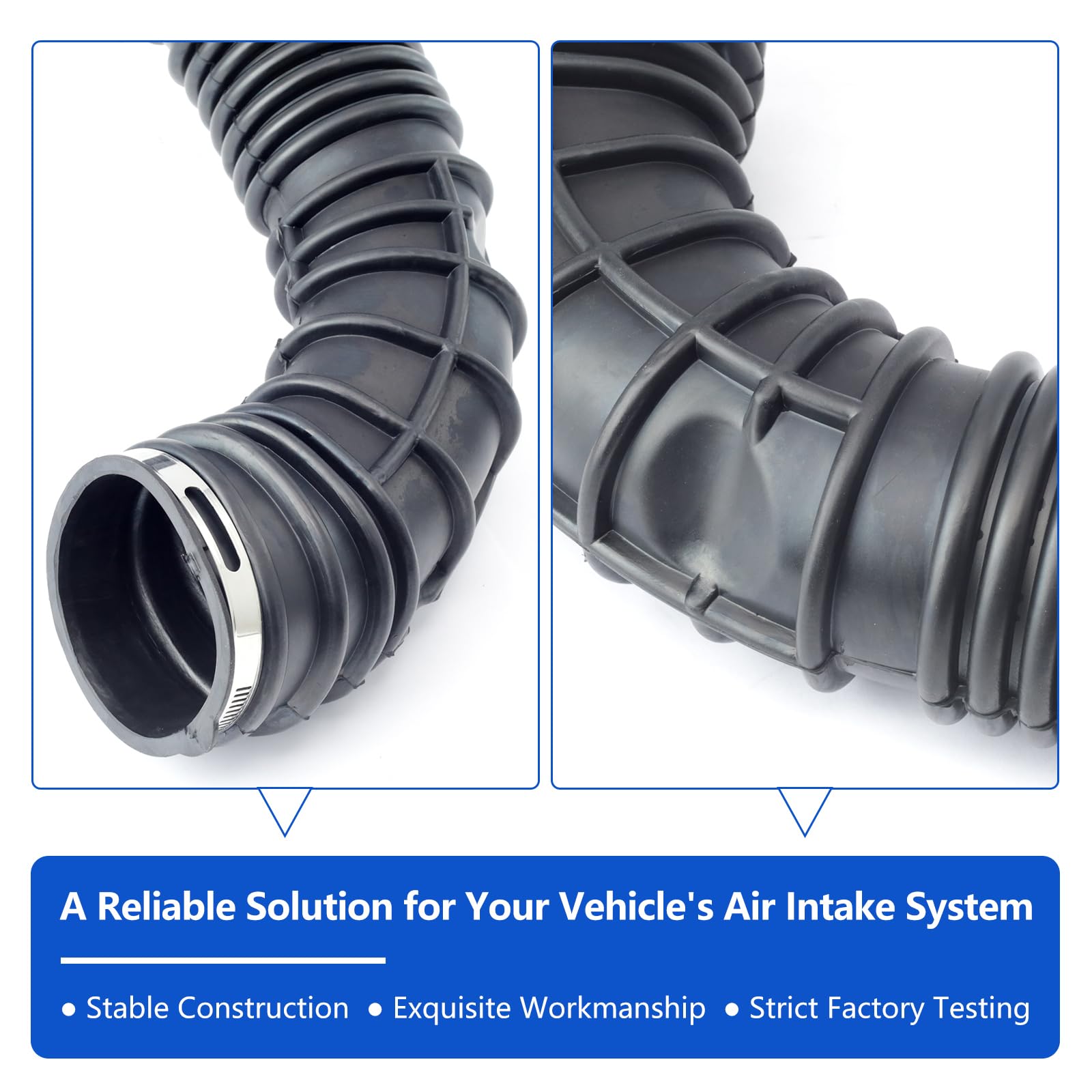 TUTUSIA hose end seal detail showing tight fit and leak prevention benefit