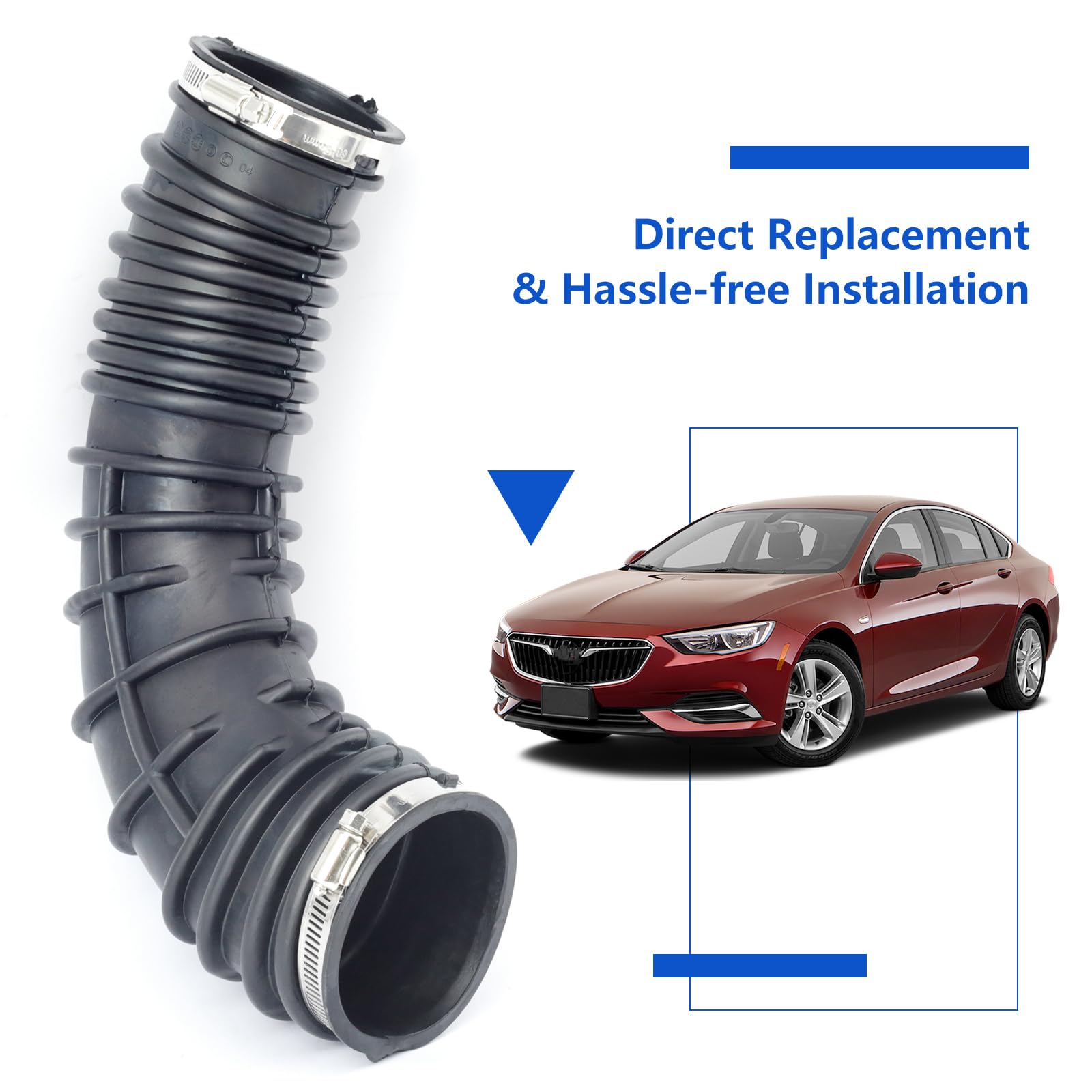 TUTUSIA intake hose with tools staged to show simple DIY replacement benefit