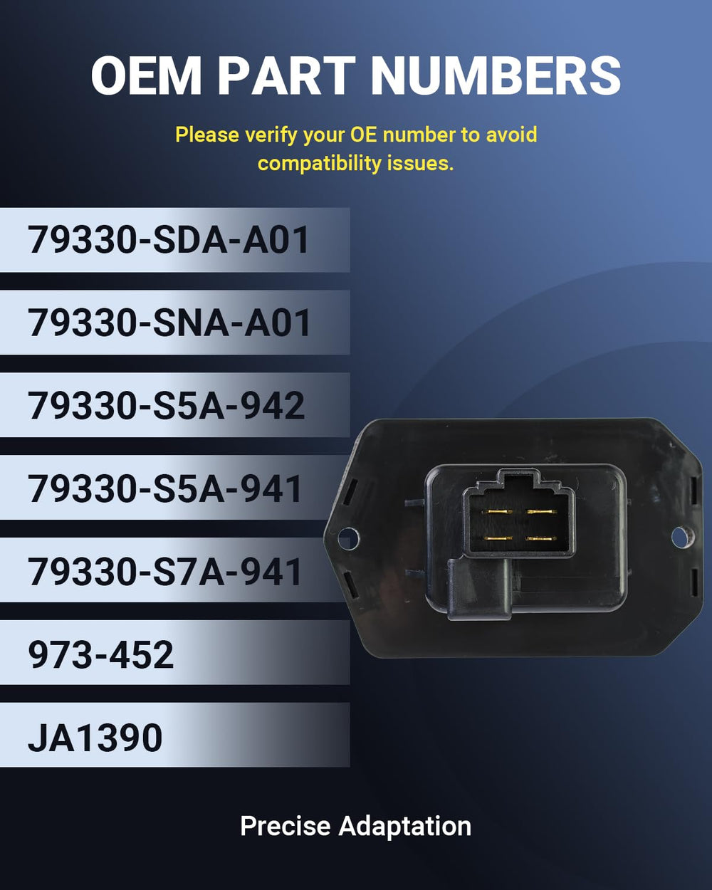 TVM TRAVERMAN electrical connector close-up ensuring direct plug-in fit