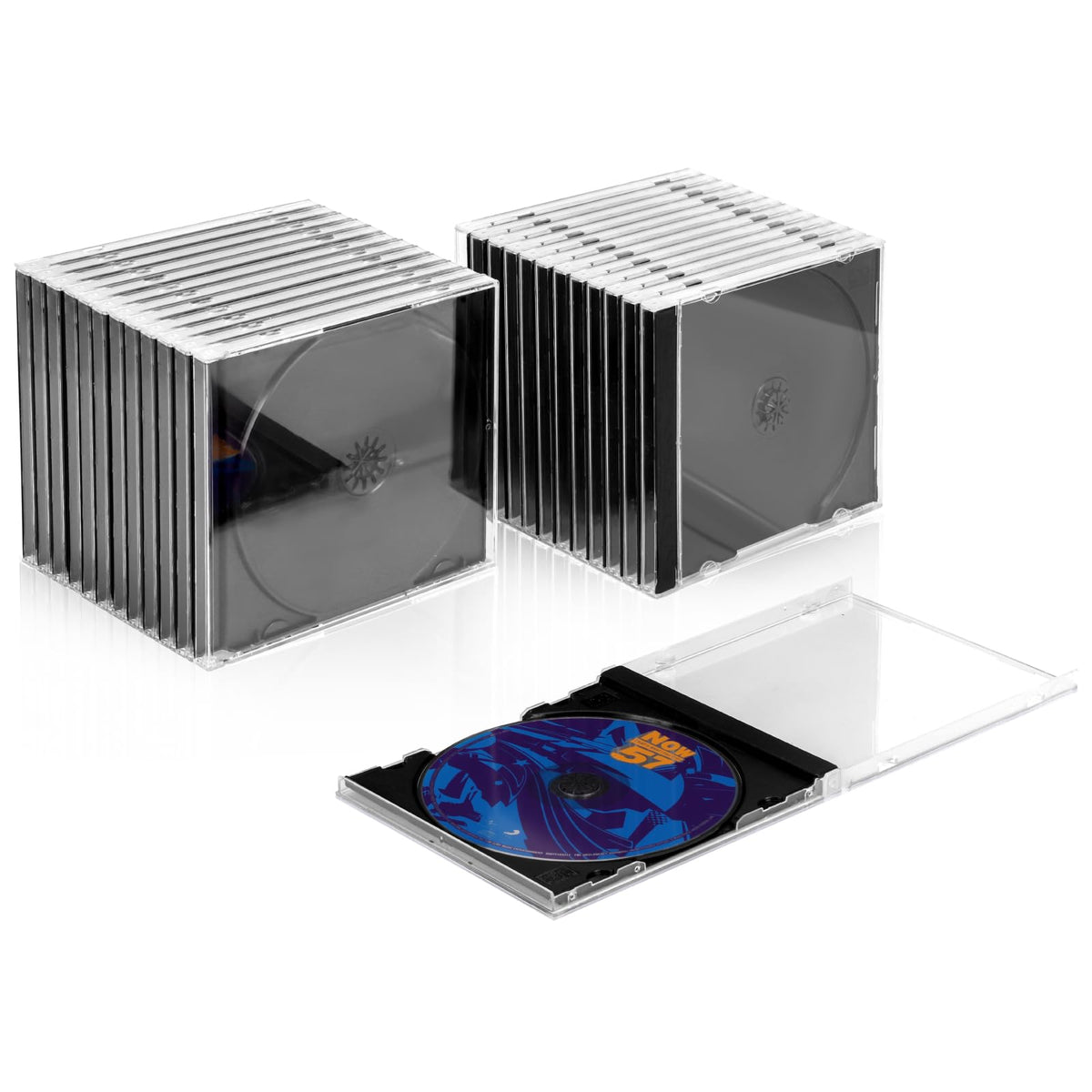 T WaveTree clear jewel case front view showing cover art and protection benefit