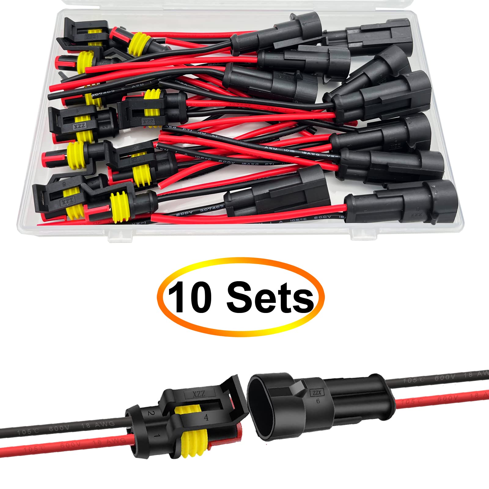 Twippo kit laid out with ten sets showing complete components for fast installations