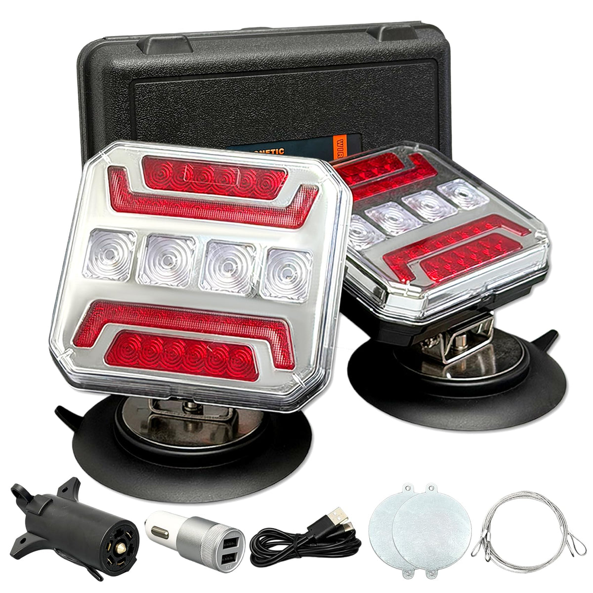 TXGSDXS front-mounted lights showing clear taillight visibility benefit