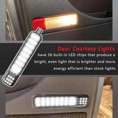 TXRXIZ installed on a vehicle door panel improving interior visibility for passengers