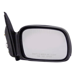 TYC right-side mirror front assembly showing housing and fit benefit