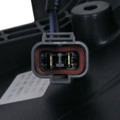 TYC fan assembly installed in Honda Pilot engine bay demonstrating direct OE fit