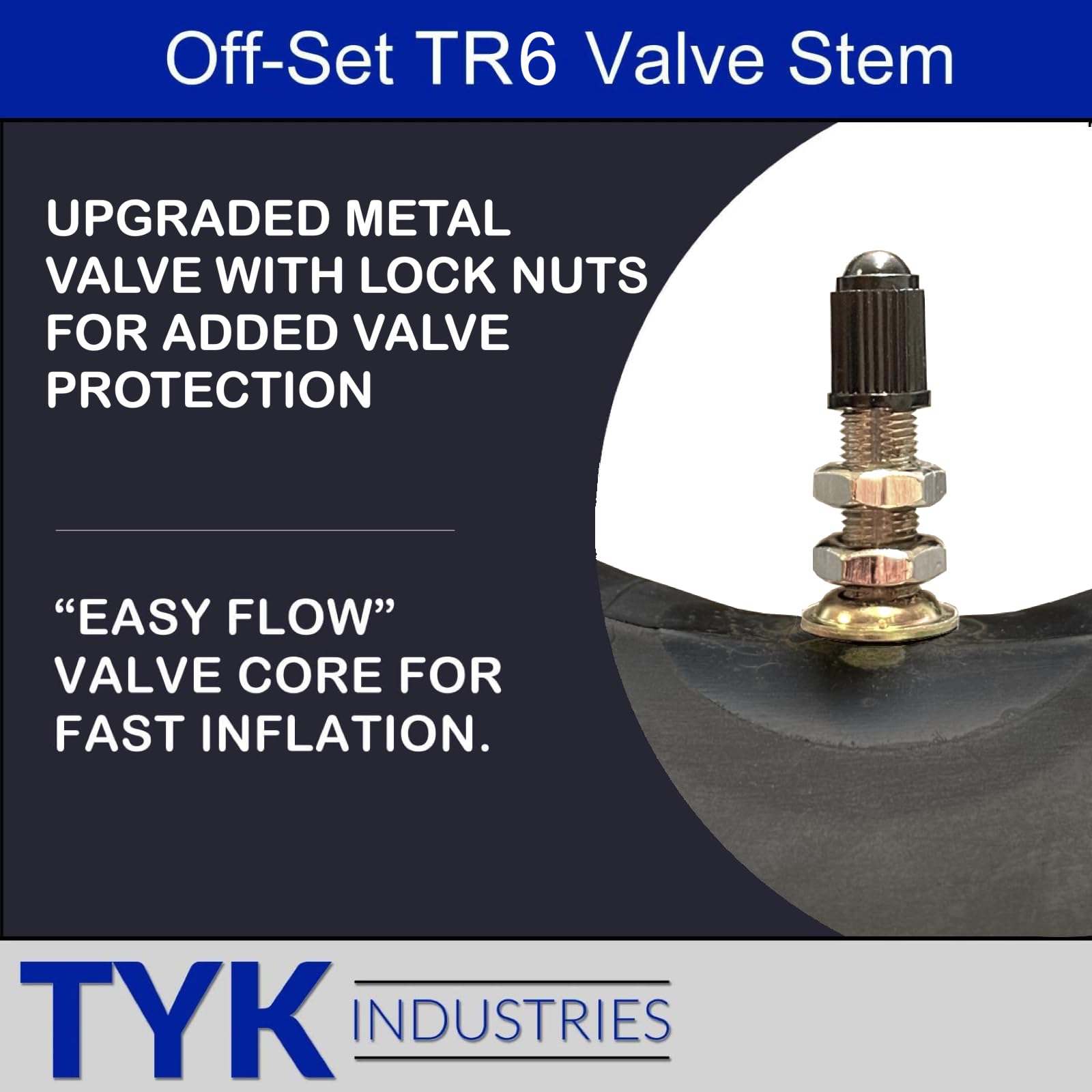 TYK Industries butyl rubber texture close-up showing ozone resistance