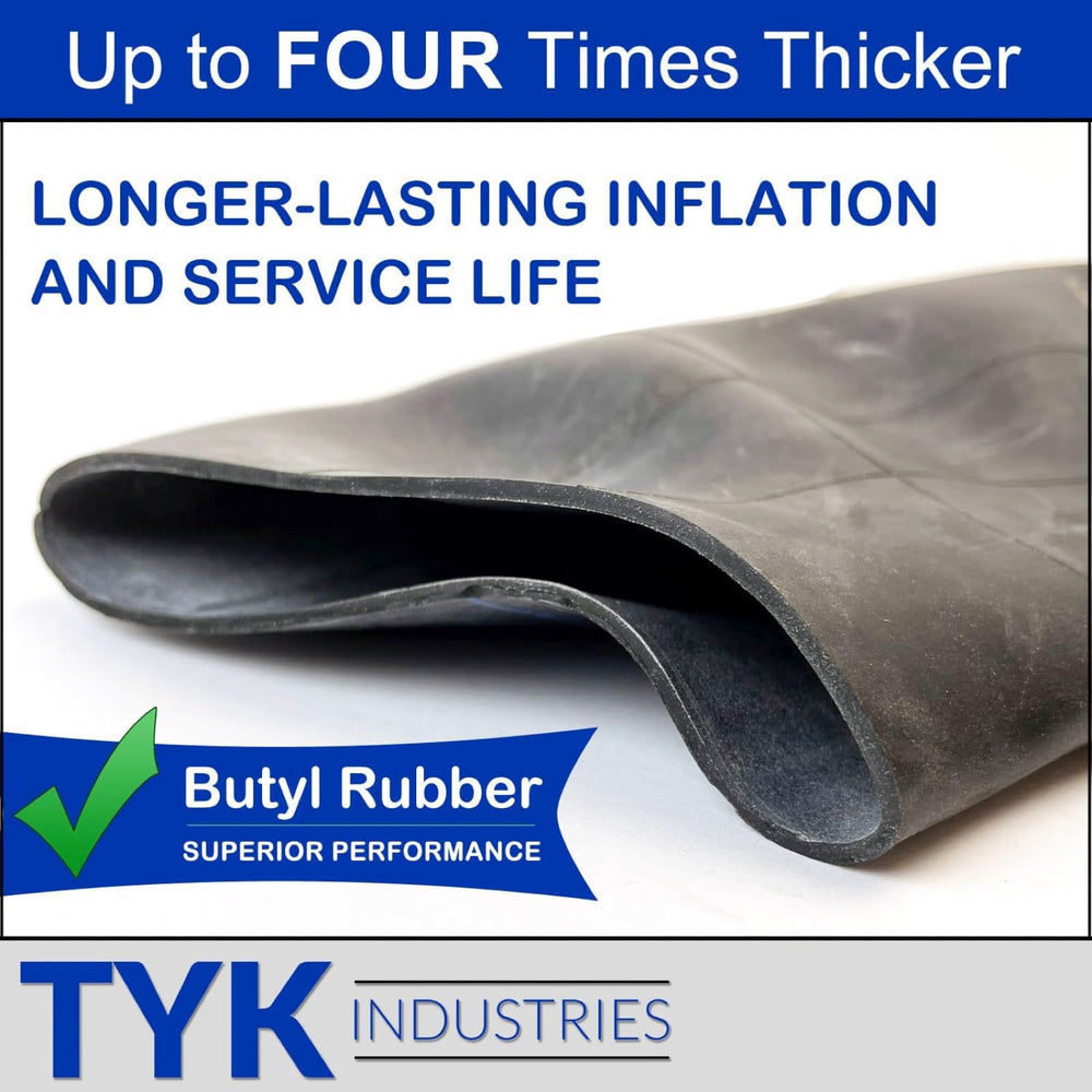 TYK Industries TR6 metal valve stem close-up highlighting durability