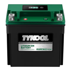 TYKOOL front view showing compact YTX14-BS replacement and weight benefits