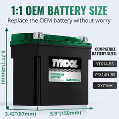 TYKOOL terminal close-up demonstrating rugged connectors for reliable starts