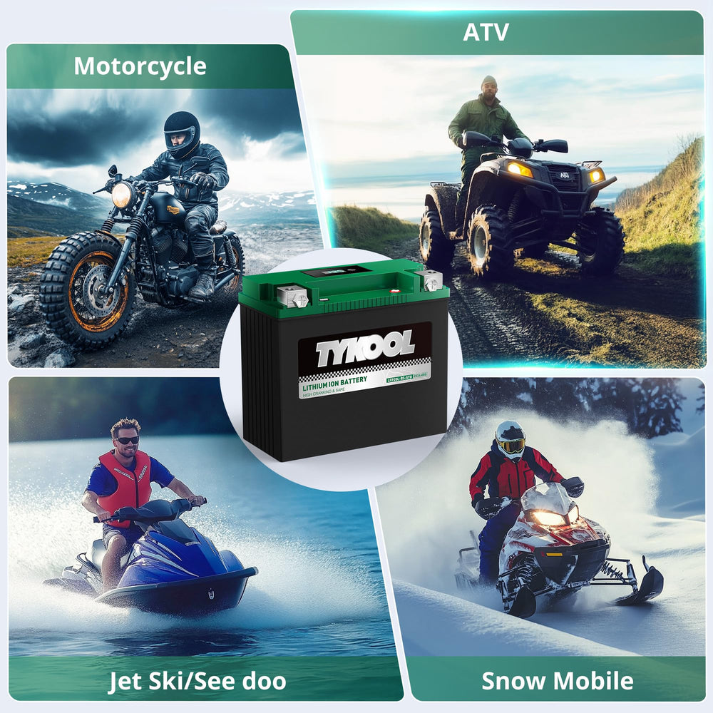 TYKOOL installed in a Harley Softail illustrating improved center-of-gravity handling