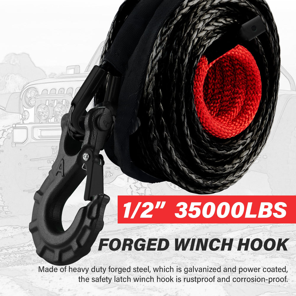 TYT protective nylon sleeve covering rope for UV and abrasion protection