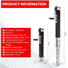 TYT sidewind handle detail showing easy crank operation and control
