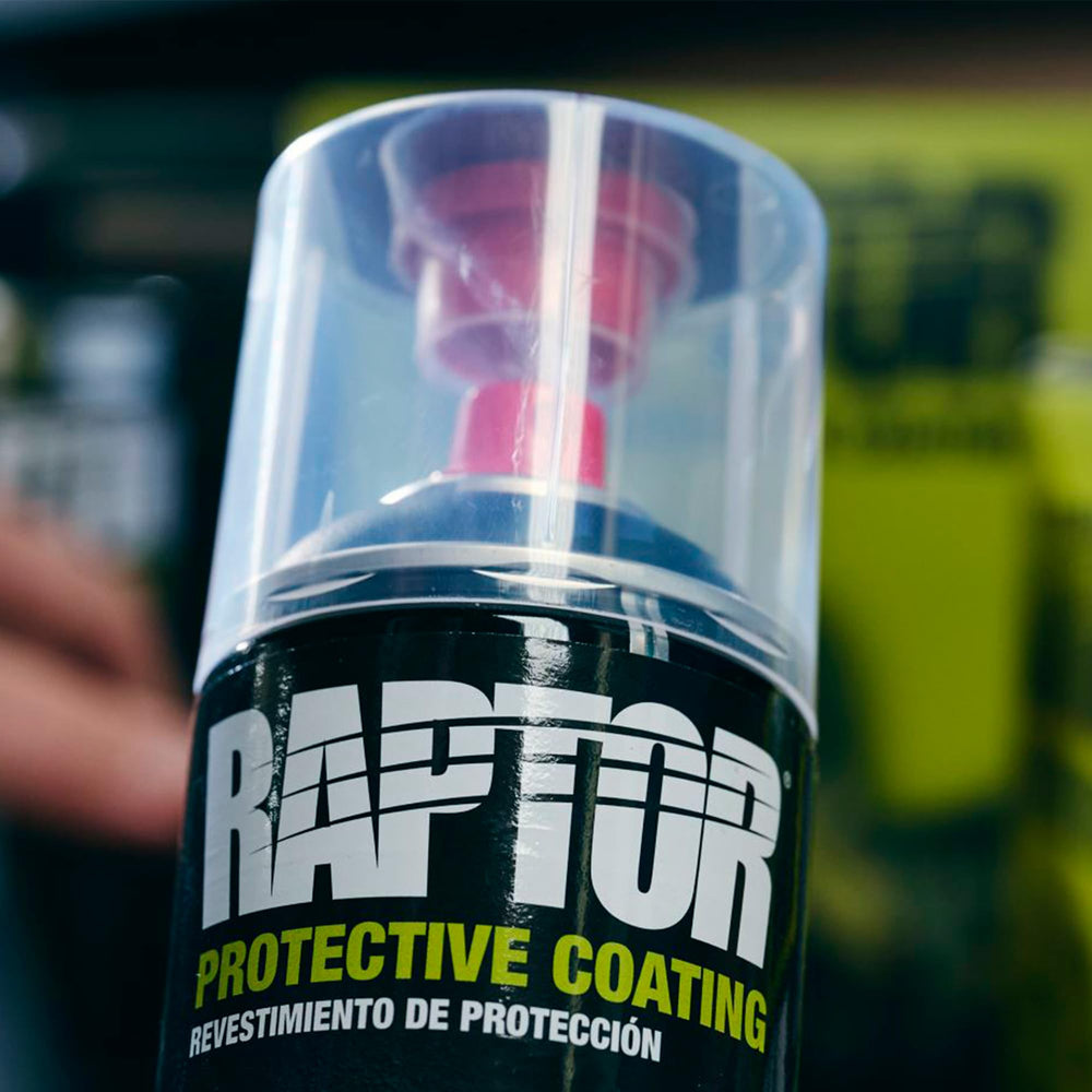 U-POL Raptor activator valve detail demonstrating easy two-component activation benefit