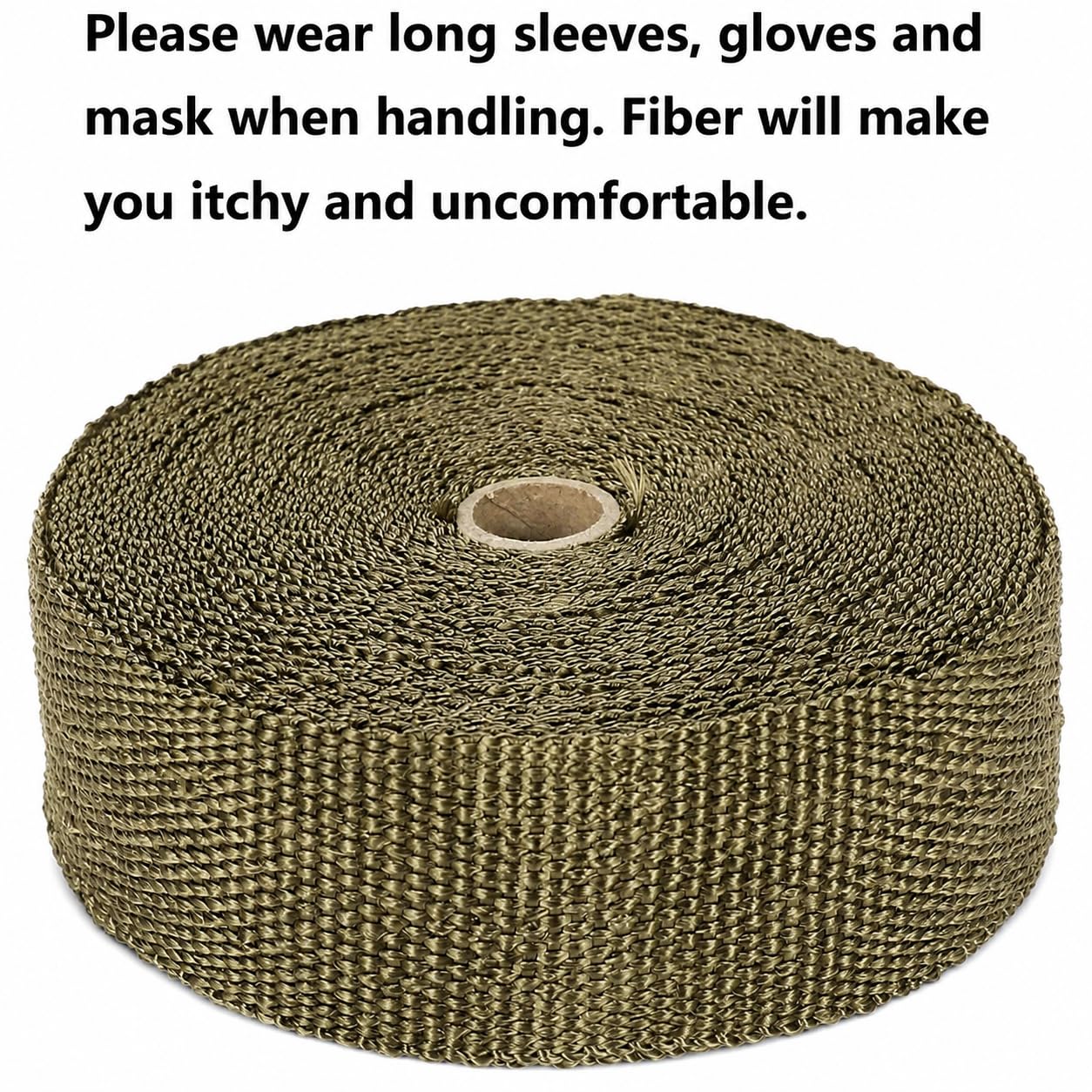 Ucreative titanium wrap close-up texture showing durable weave and heat resistance benefit