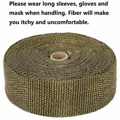 Ucreative titanium wrap close-up texture showing durable weave and heat resistance benefit