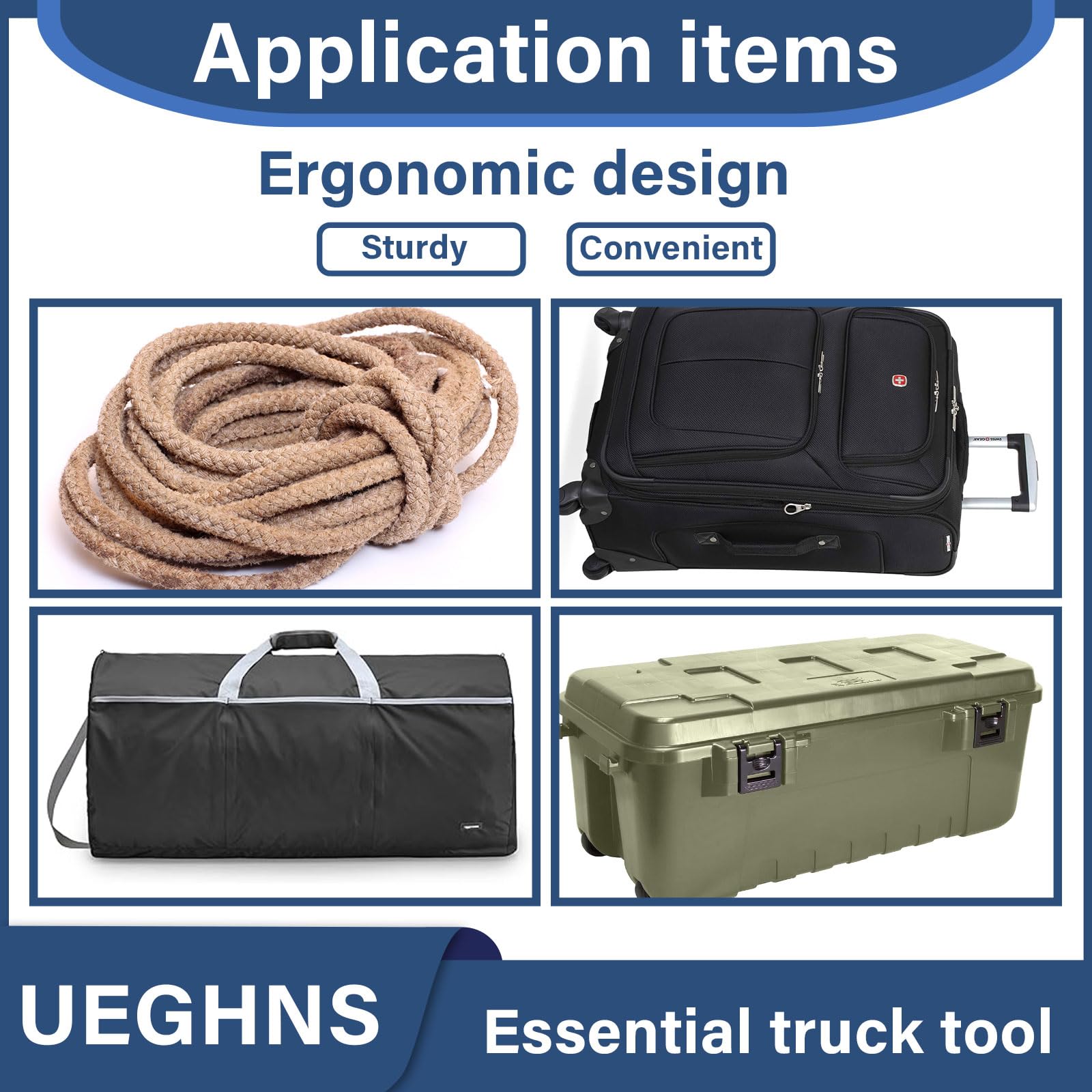 UEGHNS twist-lock assembly detail showing secure extension locking