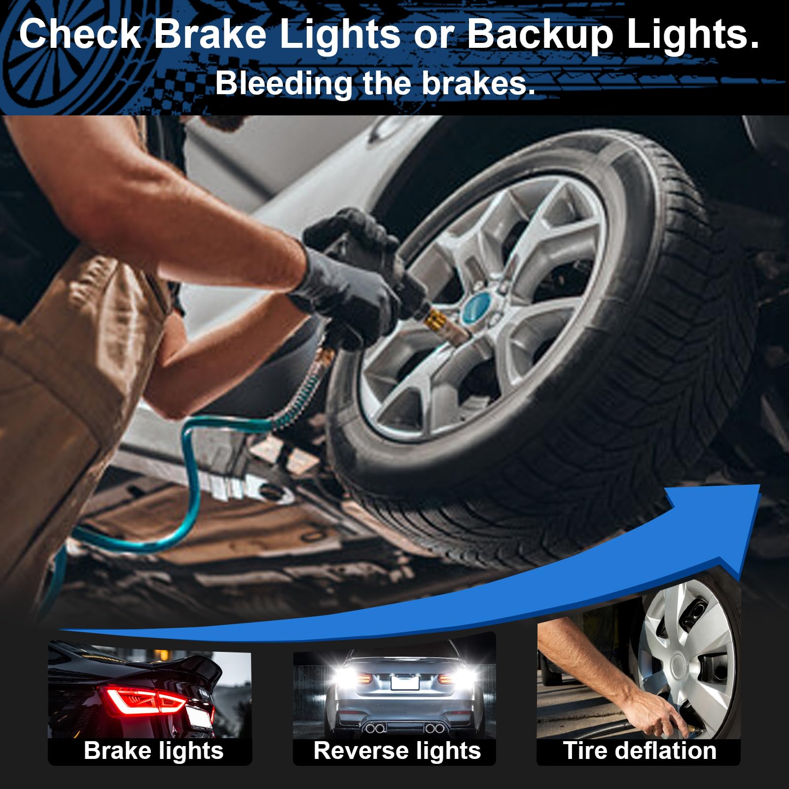 UEGHNS in use while checking brake lights enabling safe single-operator tests