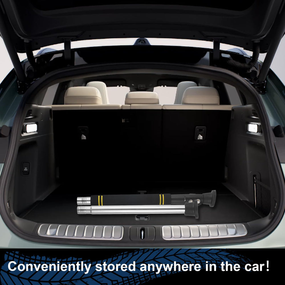 UEGHNS packed for storage showing portable size and convenient garage storage
