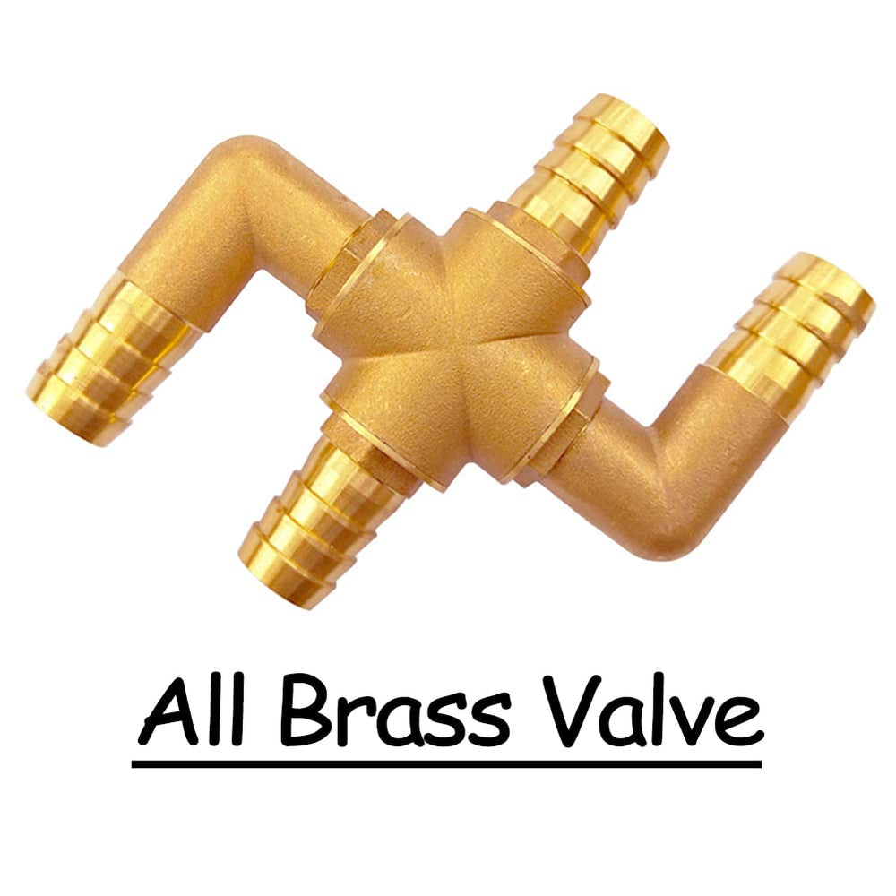 Detailed shot of Uenede valve markings and threaded areas ensuring correct orientation and fit