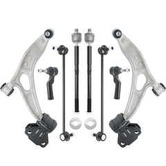 UGFC front lower control arm kit packaging showing complete contents and fitment