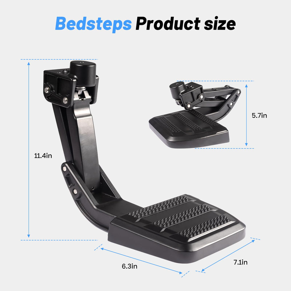 Uilffur step in lifestyle scene aiding loading gear for convenient truck use