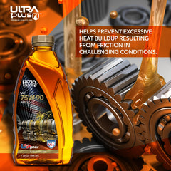 ULTRA 1PLUS oil texture sheen on metal showing smooth film and lubrication benefit