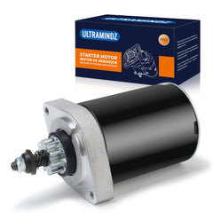 ultramindz starter front view showing mounting flange and alignment for easy replacement