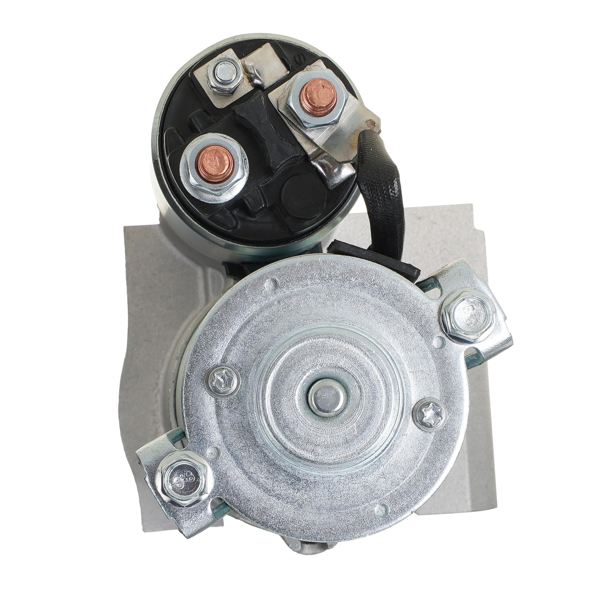 ultramindz starter installed on engine showing correct placement and fit