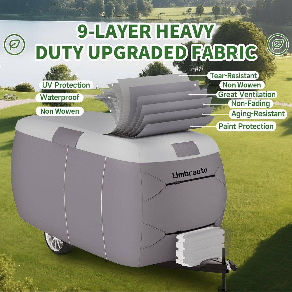 Umbrauto adhesive repair patches and front label for quick field fixes and correct fit