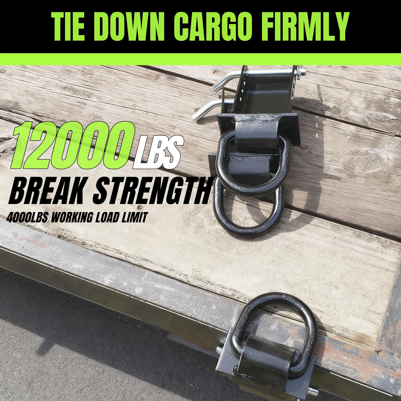 UMIRO hitch pin detail highlighting quick removable design and easy installation