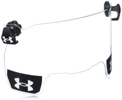 Under Armour visor clip front view showing clear shield and protective benefits