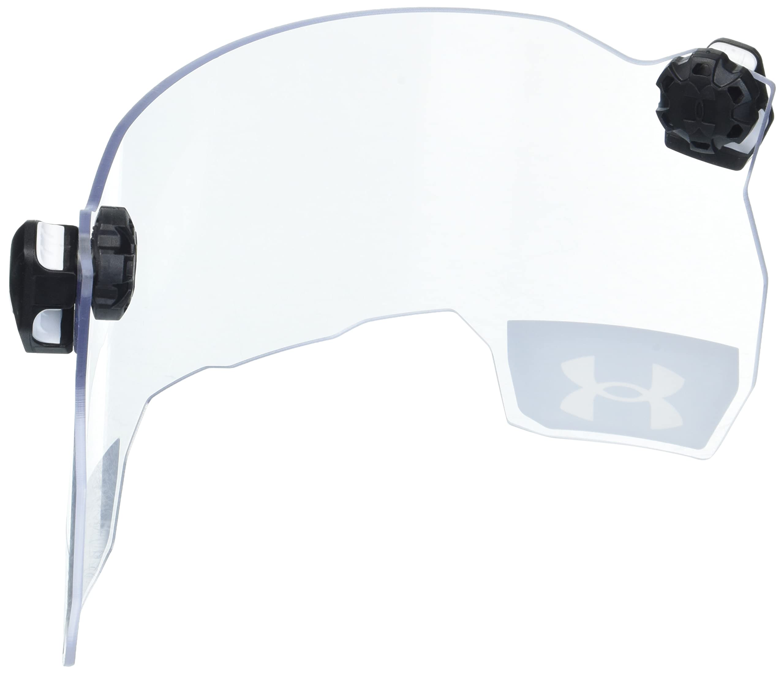 Under Armour visor clip stored in branded case protecting visor between uses