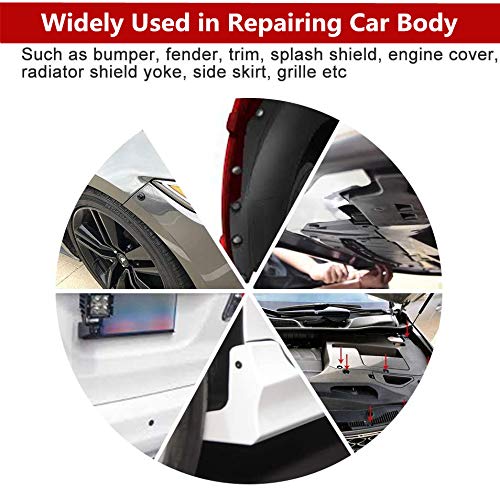UNENDA clips installed on bumper illustrating secure fit and restored trim