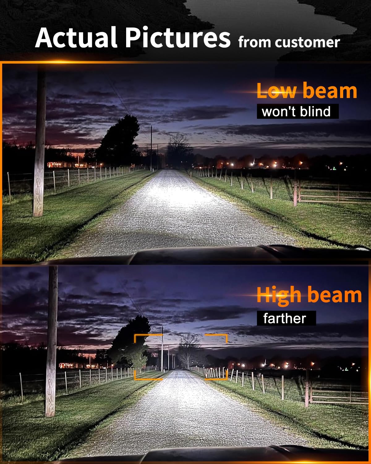 UNI-SHINE installed on Jeep Wrangler delivering brighter road illumination
