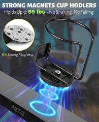 UNIGT magnet close-up with rubber coating protecting surfaces