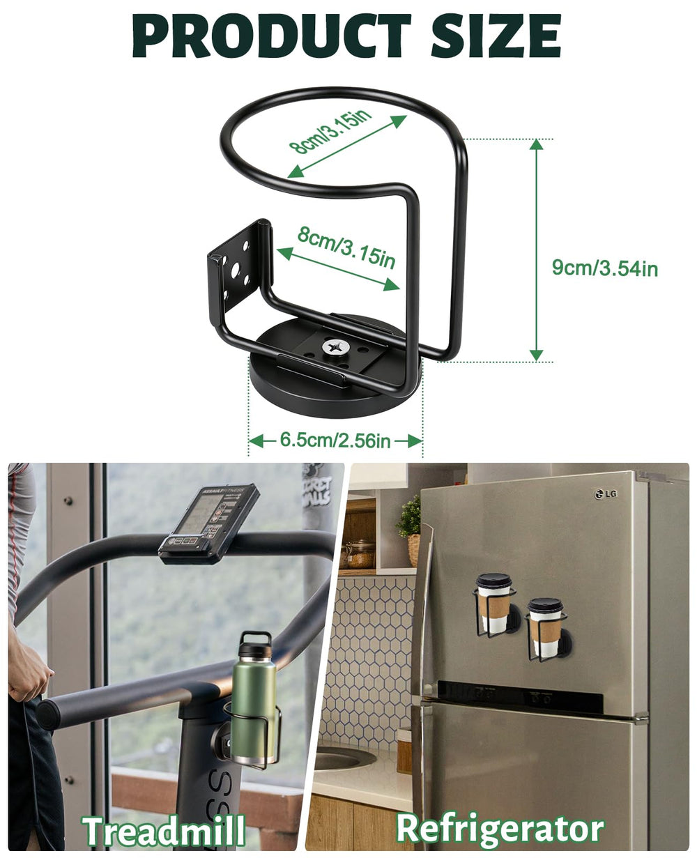 UNIGT holding a large travel mug demonstrating secure fit