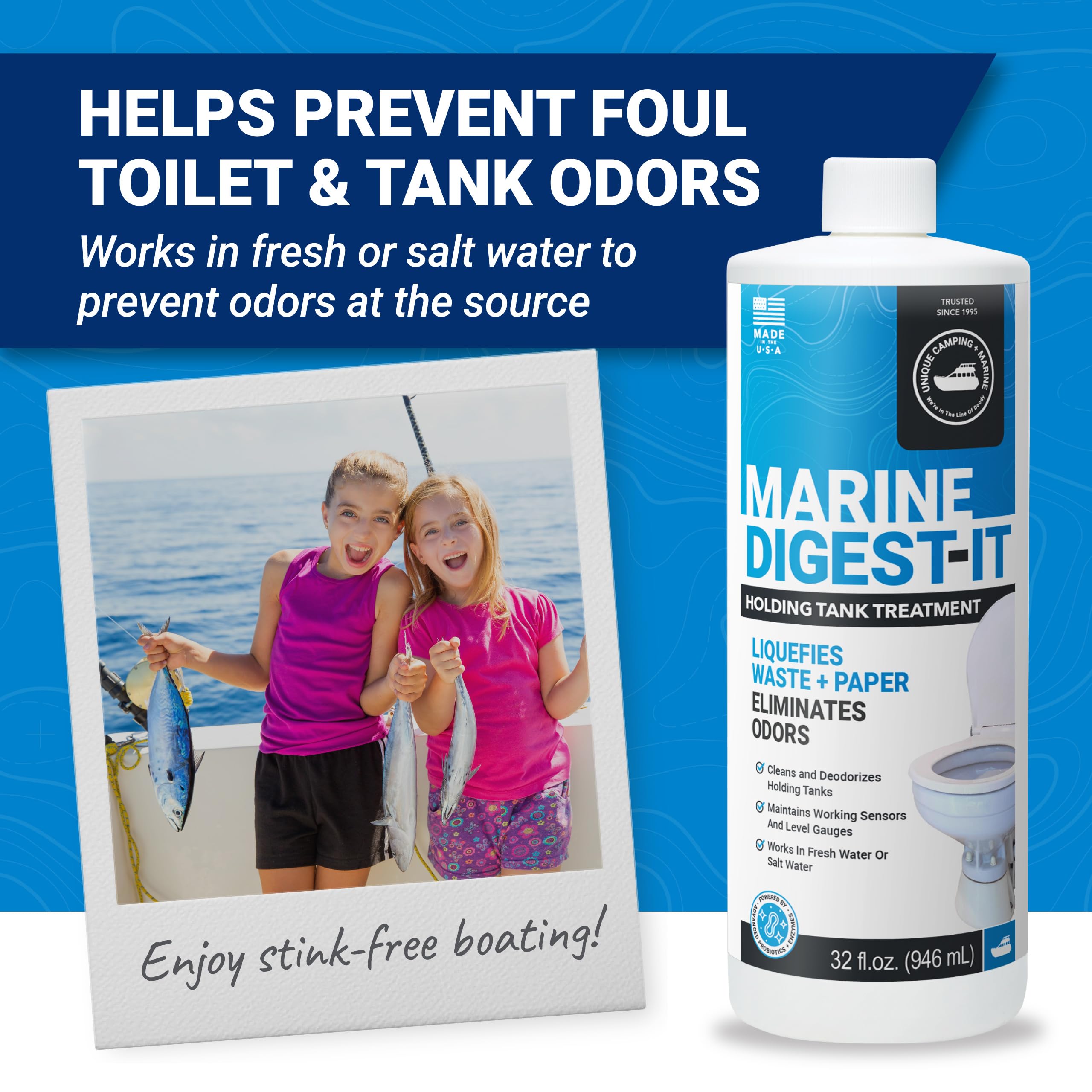 Unique Marine Digest-It close-up of liquid texture highlighting enzyme strength benefit
