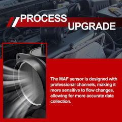 UNITHUB MAF installed in intake for improved throttle smoothness and response