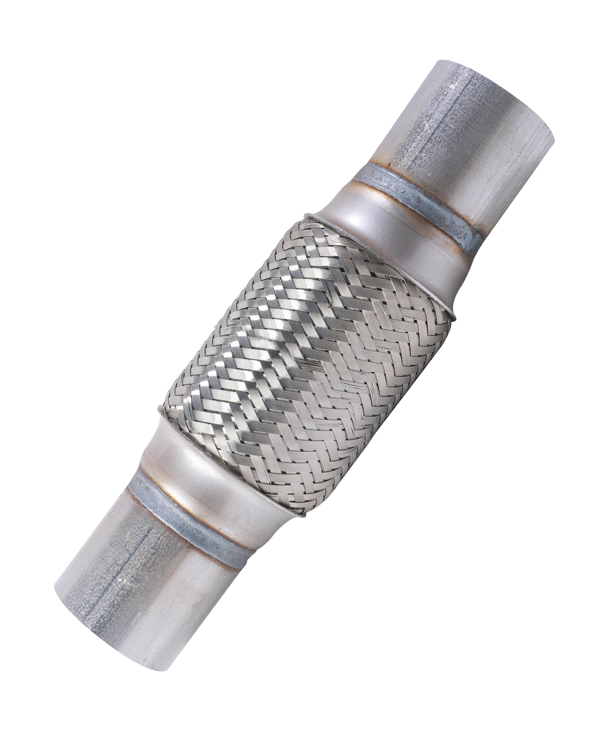 UNLRAE flex pipe front view showing full length and durable braid for reliable repair