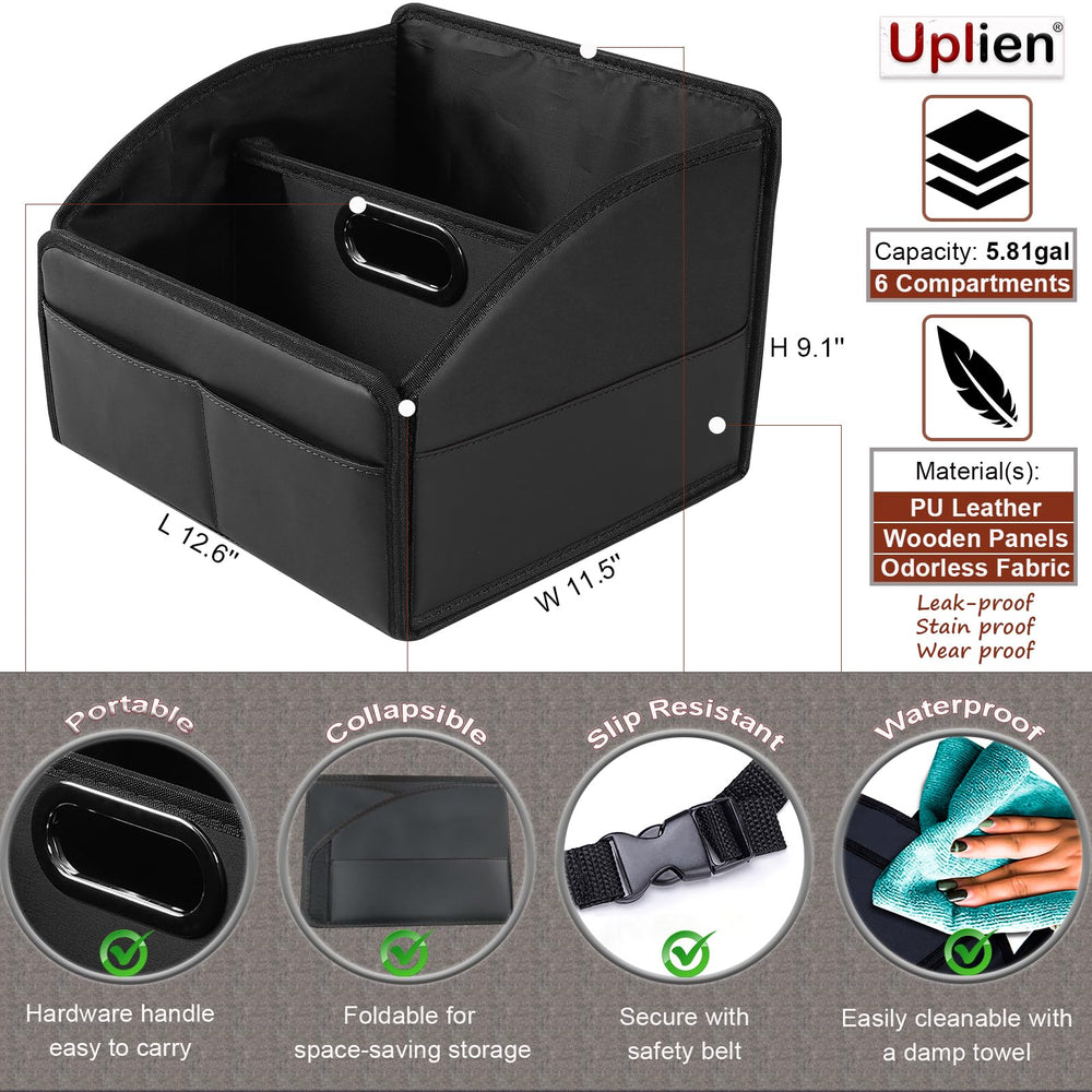 Uplien in use on front seat benefit: keeps snacks and drinks within reach