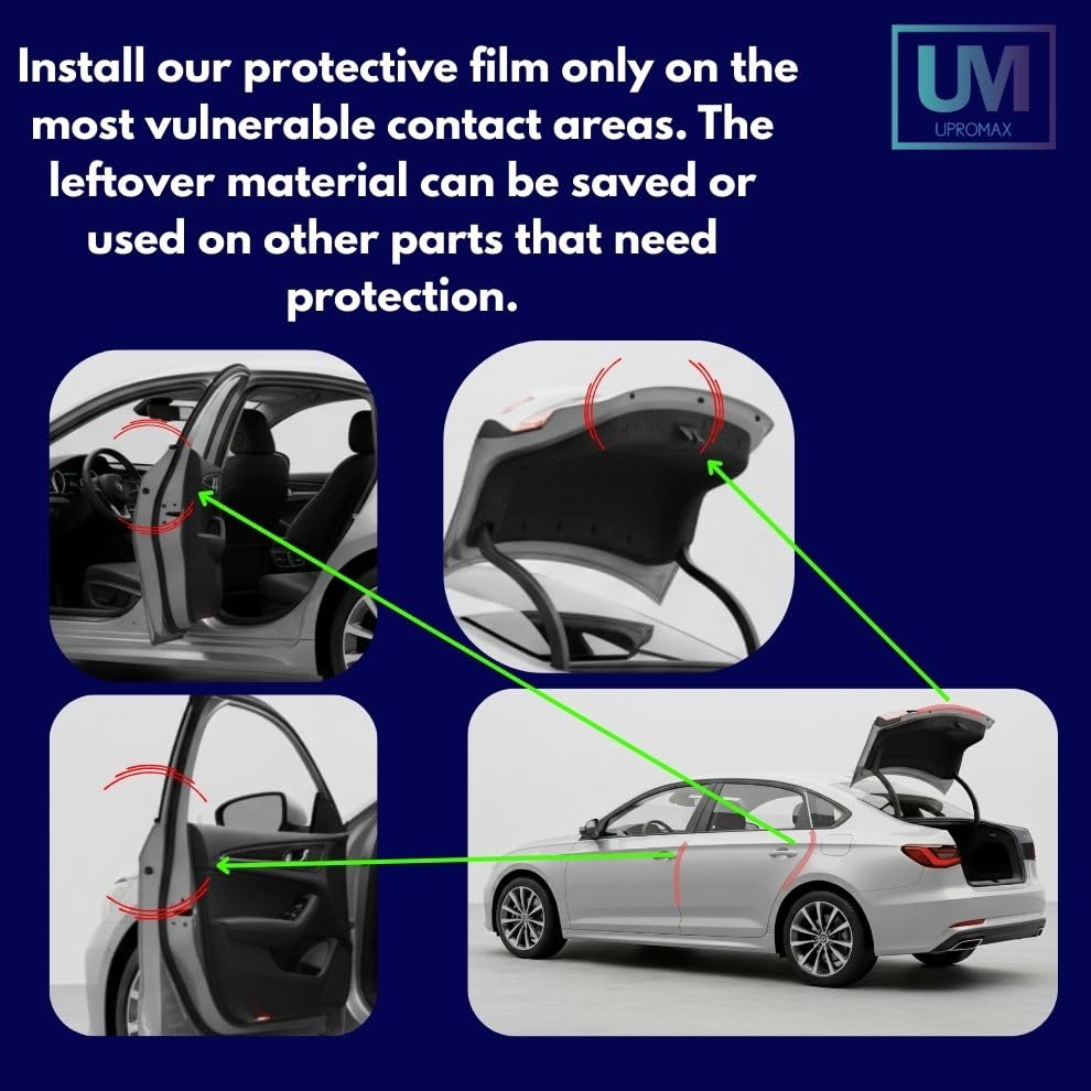 Upromax instruction sheet included with kit showing quick install steps benefit: installs in minutes