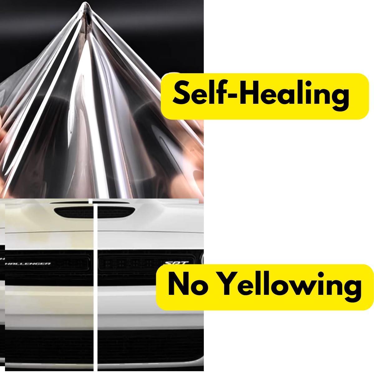 Upromax side view of protected door showing minimal visual change benefit: maintains OEM look