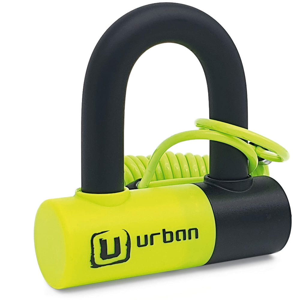 urban UR59 front view showing compact yellow body and secure double lock benefit