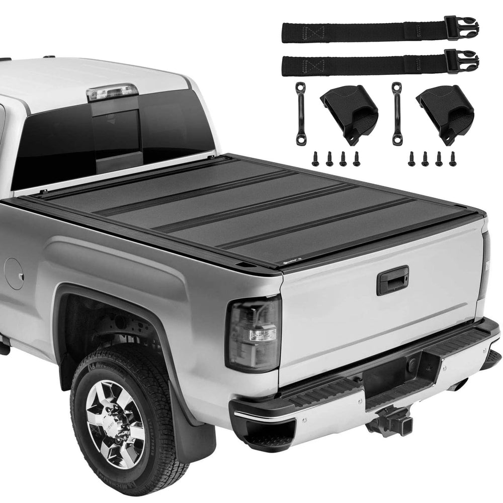 URYKEC lifestyle shot of truck on road with buckle kit ensuring quiet ride