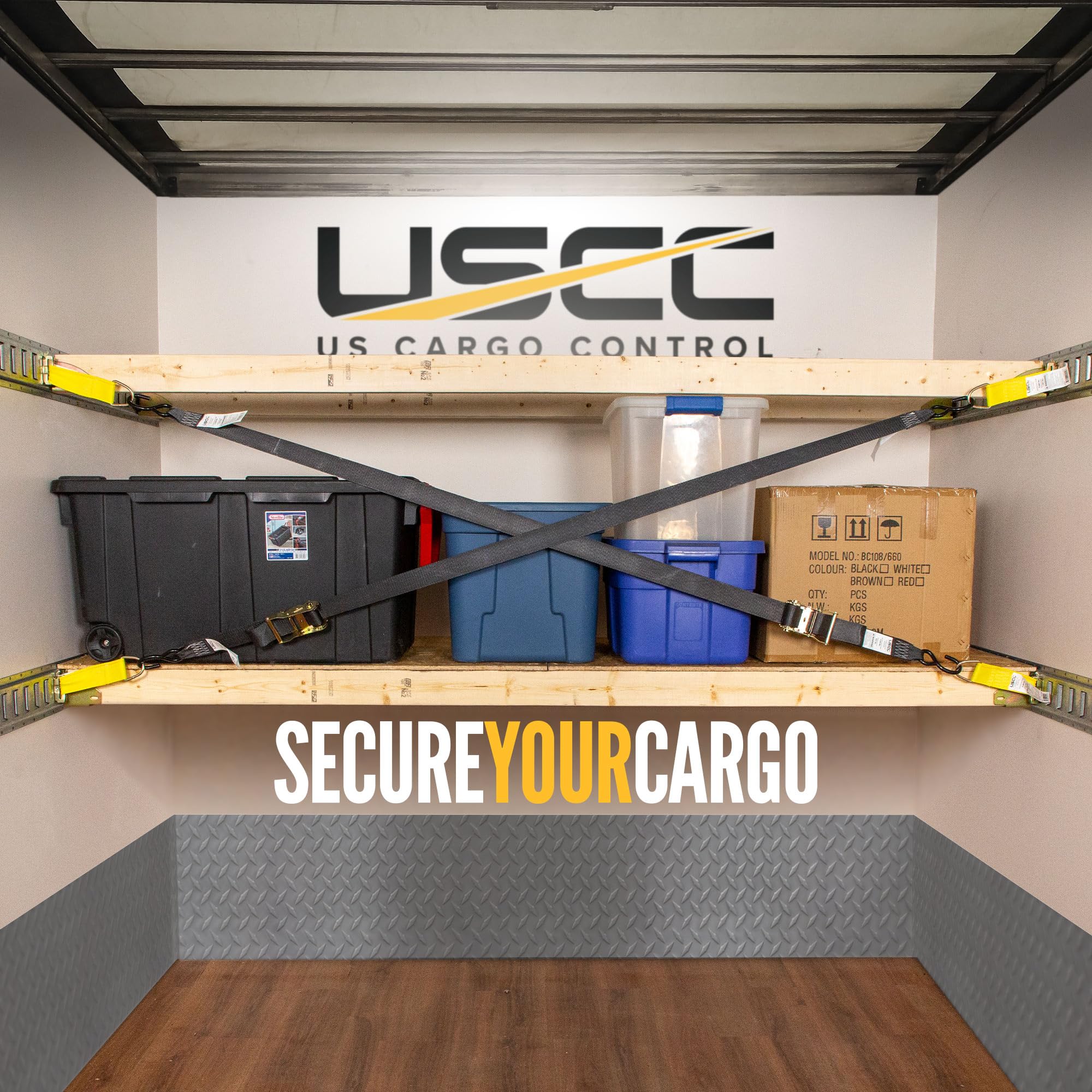 US Cargo Control stacked 10-pack showing ready-to-store organization benefit