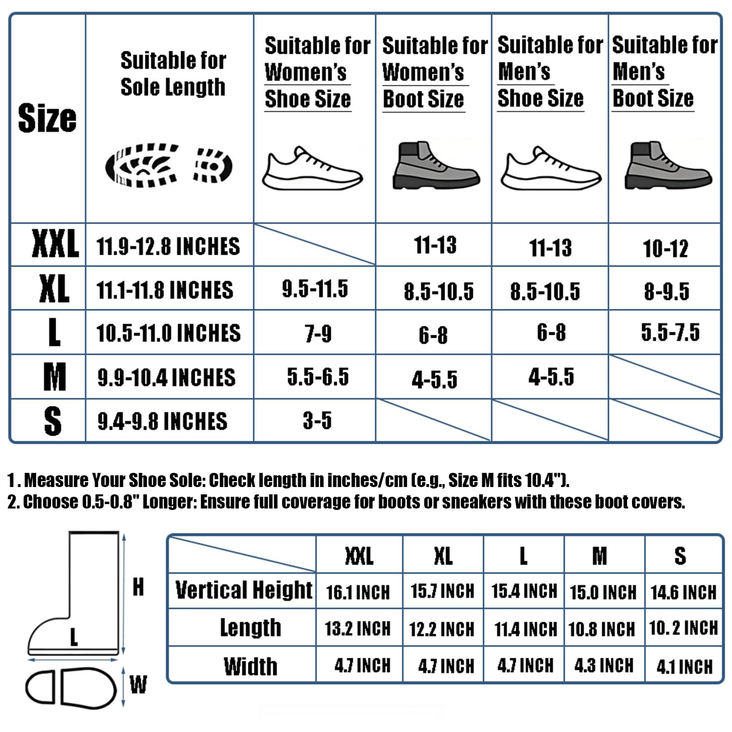 USHTH covering sneakers in rain keeping shoes dry and clean