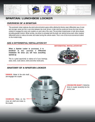 USA Standard Gear Spartan Locker center pin detail showing stronger lockup performance