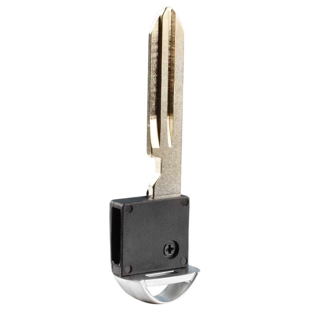 USARemote key fob held beside an Infiniti Q50 interior demonstrating scale and compatibility