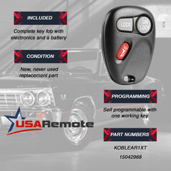 USARemote battery compartment open showing easy battery access and swap benefit