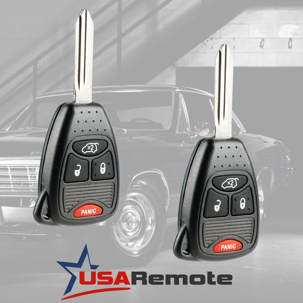 USARemote close-up of buttons and logo showing tactile buttons for reliable operation